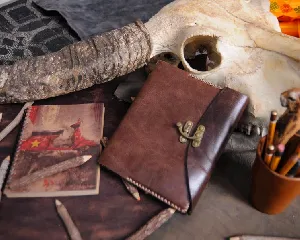 sổ da handmade